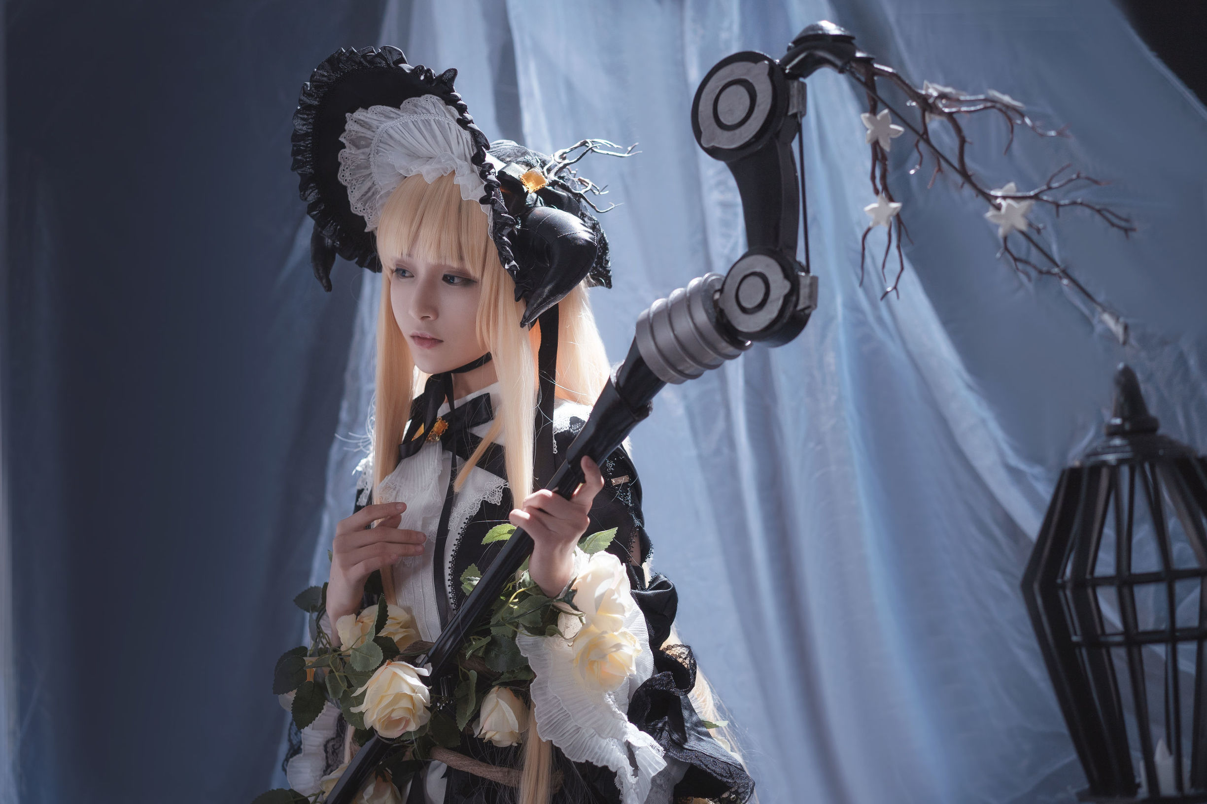 [Cosplay写真]动漫博主铁板烧鬼舞w夜莺插图5
